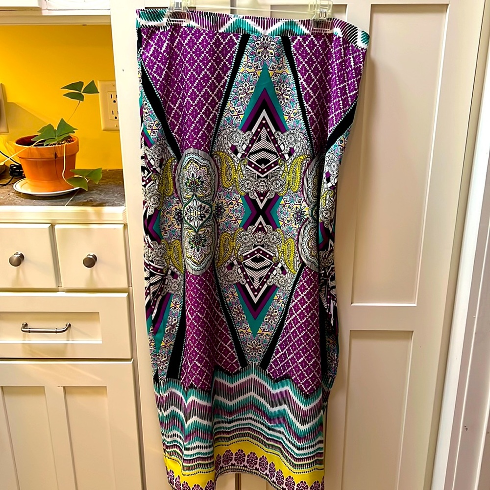 bisou bisou maxi skirt